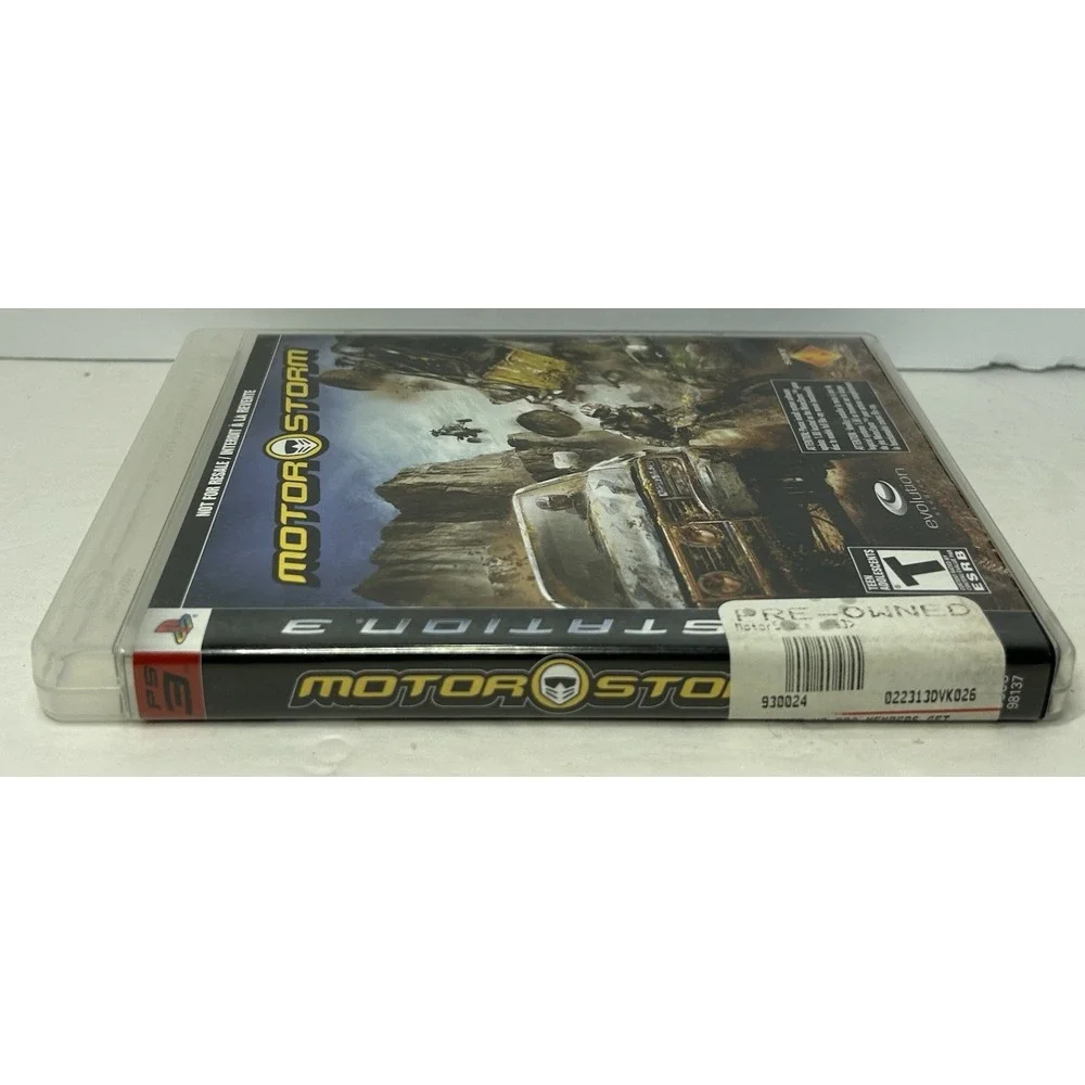 Motorstorm Sony PlayStation 3 PS3 2007 Complete with Manual‎ CIB Untested